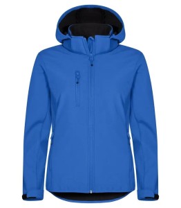 clique Classic Softshell Hoody Women – 3-warstwowy softshell z recyklingu