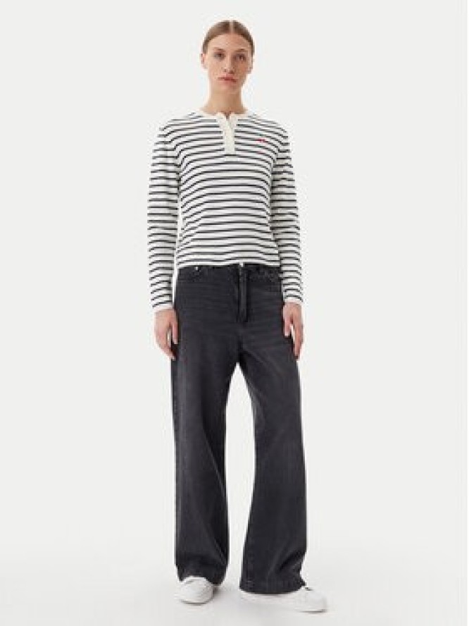 Pieces Sweter Senna 17156406 Écru Regular Fit