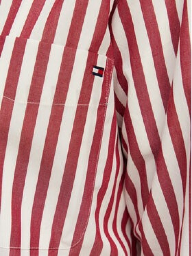 Tommy Hilfiger Koszula WW0WW45612 Czerwony jasny Regular Fit