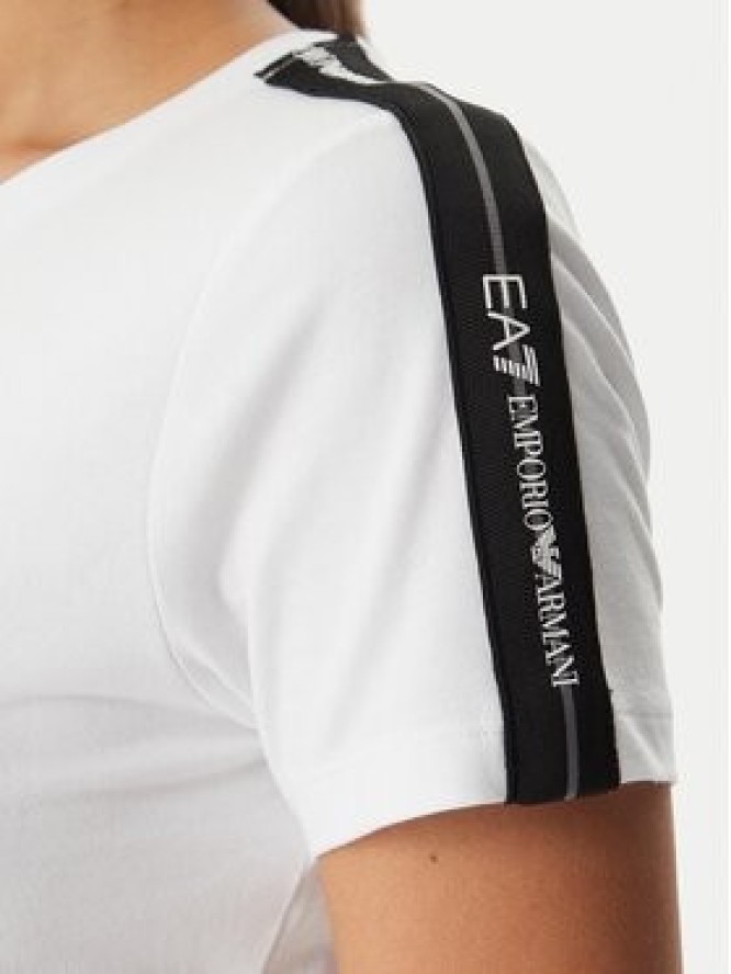 EA7 Emporio Armani T-Shirt 7W001490 AF10373 U0002 Biały Regular Fit