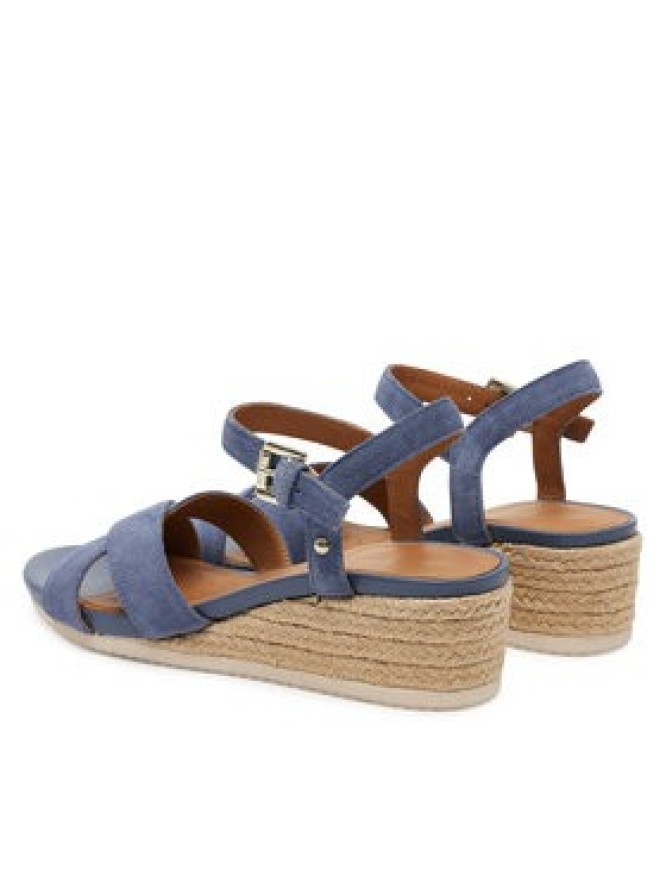 Geox Espadryle D Ischia Corda D55HHB 00020 C4005 Granatowy