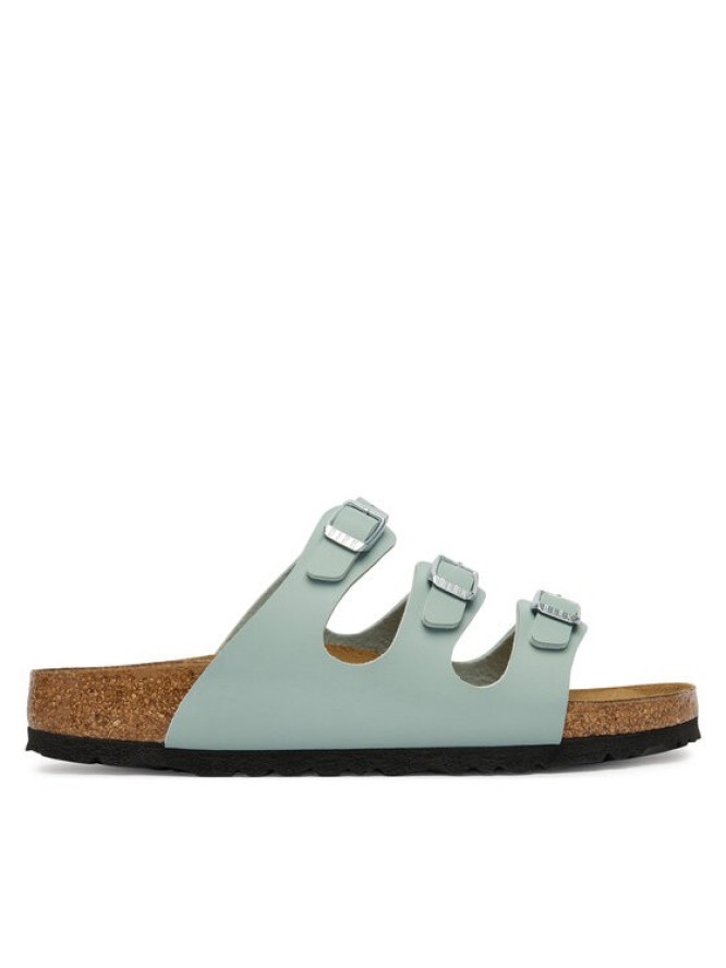 Birkenstock Klapki Florida 1032055 Zielony