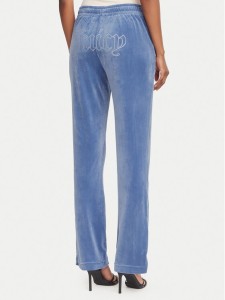 Juicy Couture Spodnie dresowe Tina JCWBJ225307 Niebieski Regular Fit
