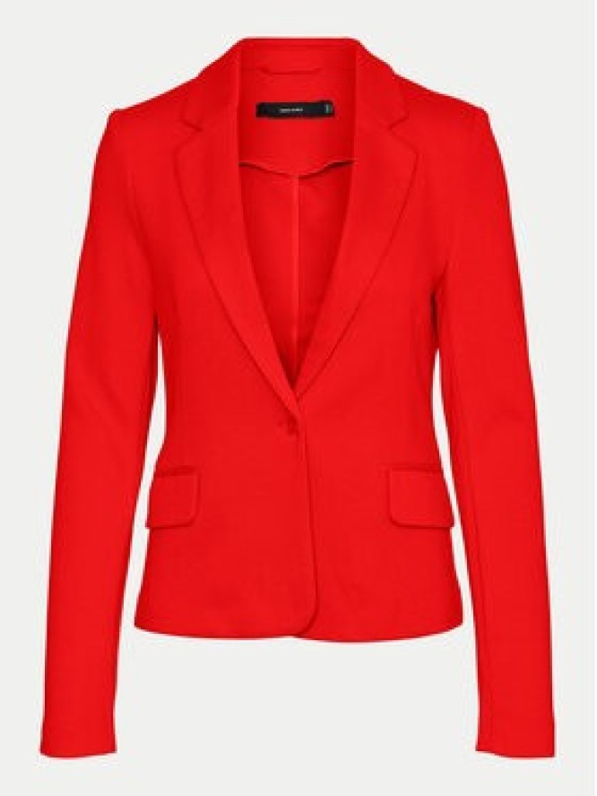 Vero Moda Marynarka Julia 10154123 Czerwony Regular Fit