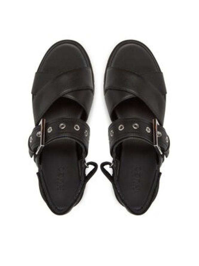 HUGO Sandały Kris_Sandal_BKNA 50542072 Czarny