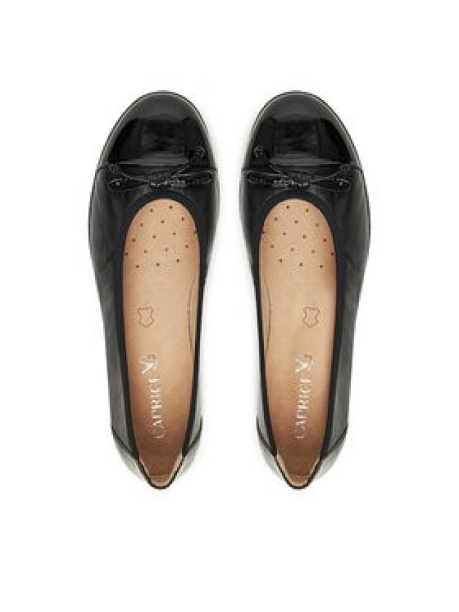 Caprice Baleriny 9-22150-45 Czarny