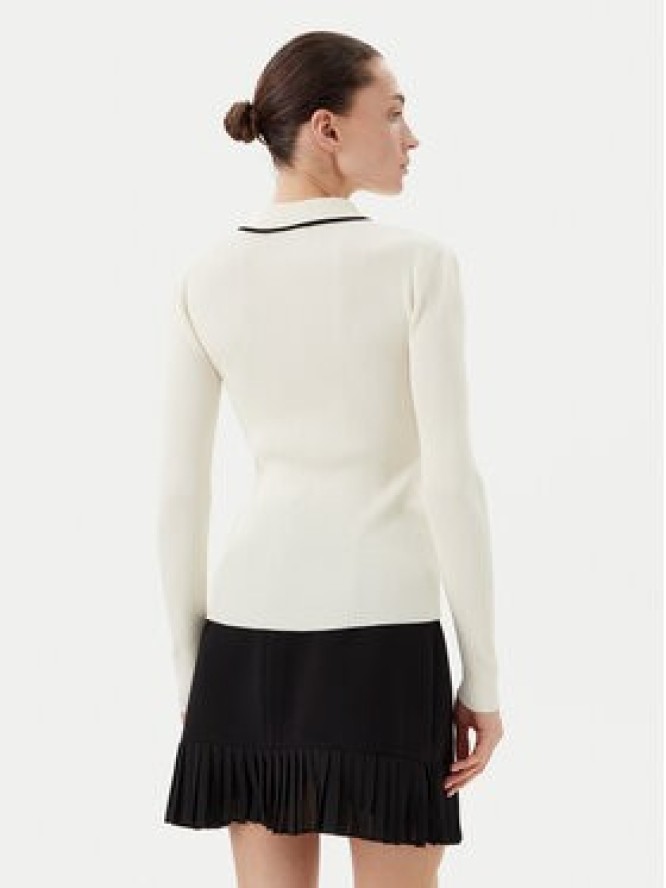 Bruuns Bazaar Sweter Johania BBW3653 Biały Slim Fit