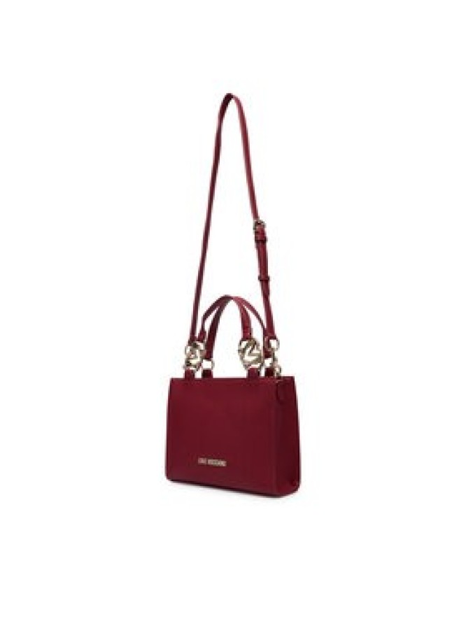 LOVE MOSCHINO Torebka JC4006PP1PLB0552 Bordowy
