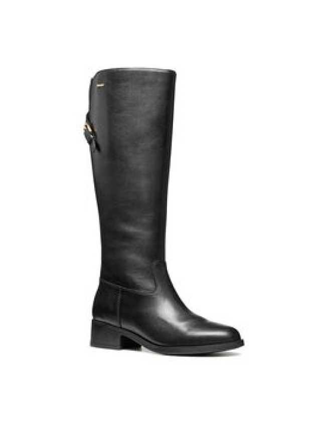 Geox Oficerki D Camexia Np Abx D566WB 00043 C9999 Czarny