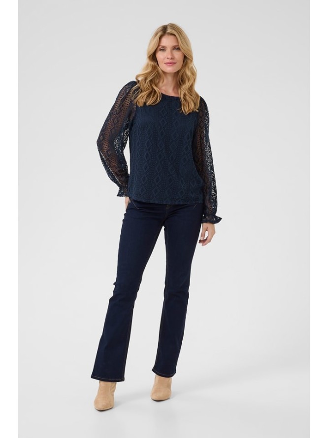 Cream Bluzka "Valerie" w kolorze granatowym rozmiar: 34