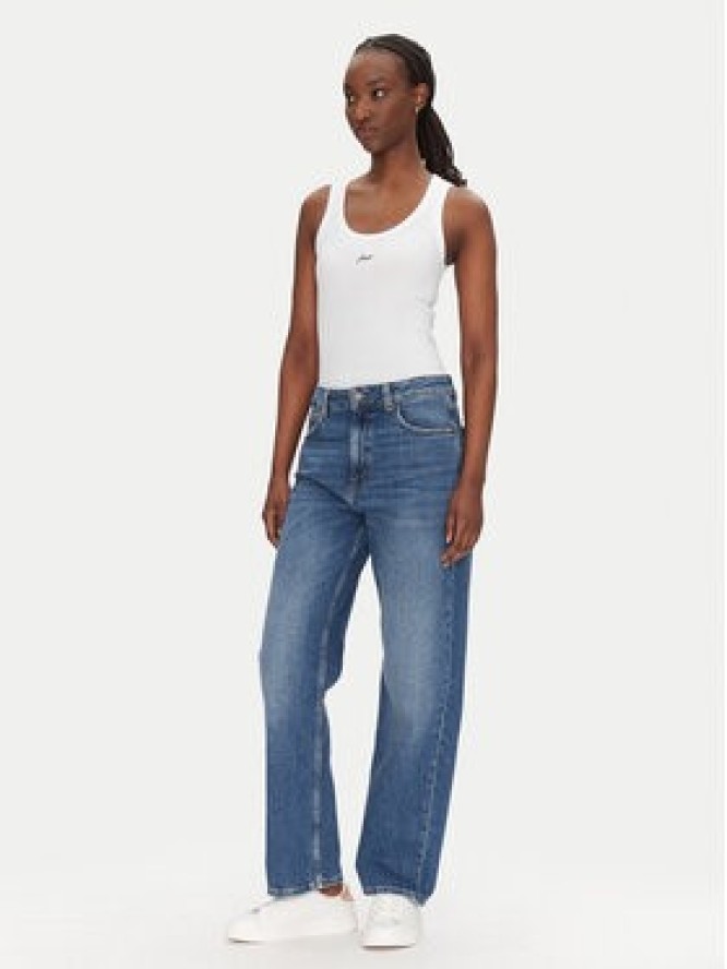 BOSS Top C_Ematite 50547548 Biały Slim Fit