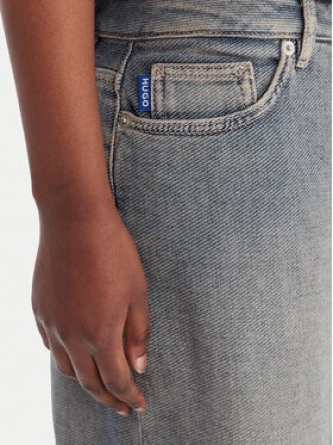 HUGO Jeansy Gobana 50554071 Niebieski Regular Fit