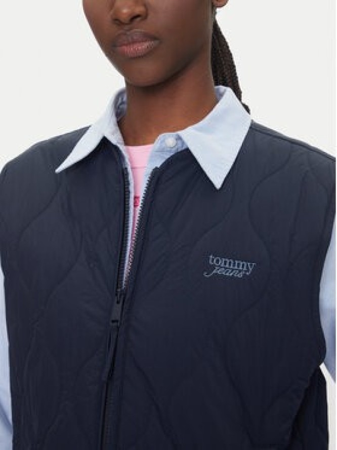 Tommy Jeans Bezrękawnik Onion DW0DW21184 Granatowy Regular Fit