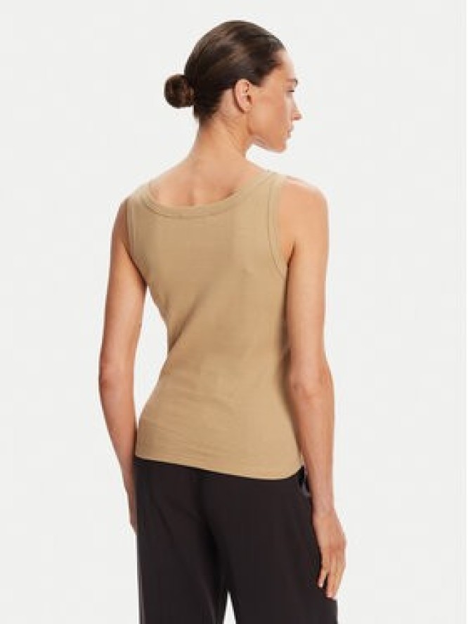 Rinascimento Top CFC0124040003 Beżowy Regular Fit