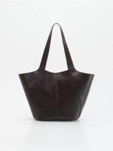 Torebka shopper - brązowy