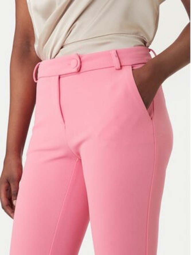 Rinascimento Spodnie materiałowe CFC0127865003 Różowy Slim Fit