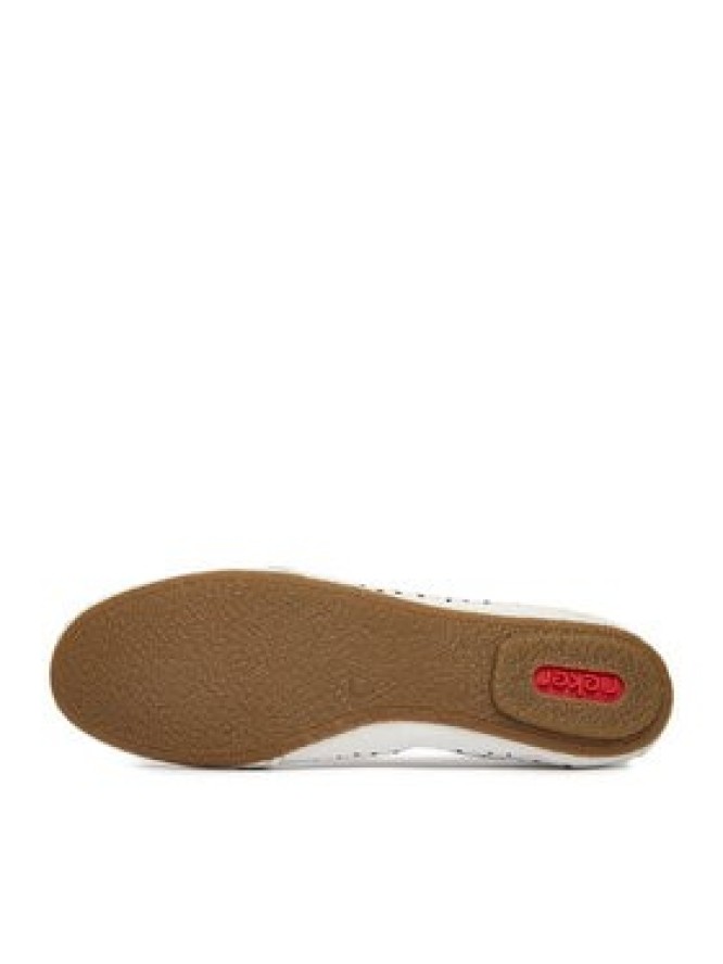 Rieker Baleriny CEO-41460-80 Biały