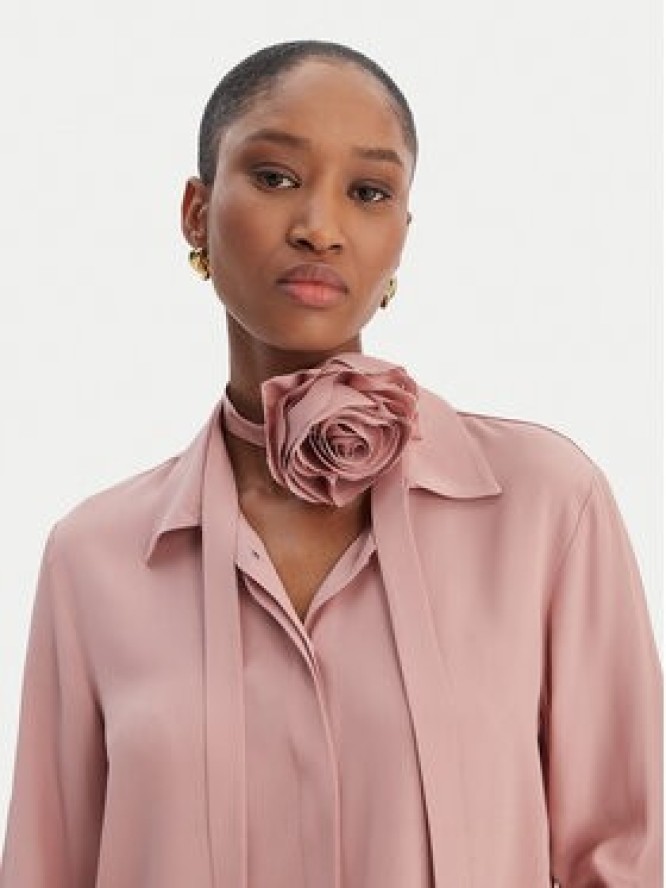 Marella Koszula Calca 2613111061 Różowy Regular Fit