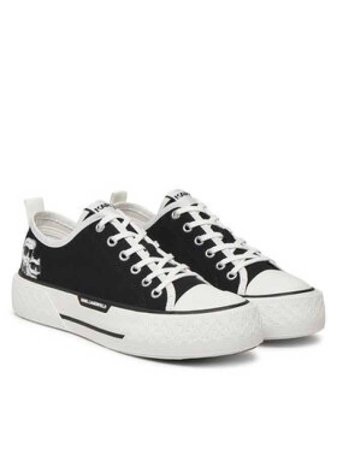 KARL LAGERFELD Trampki KL60614T Czarny