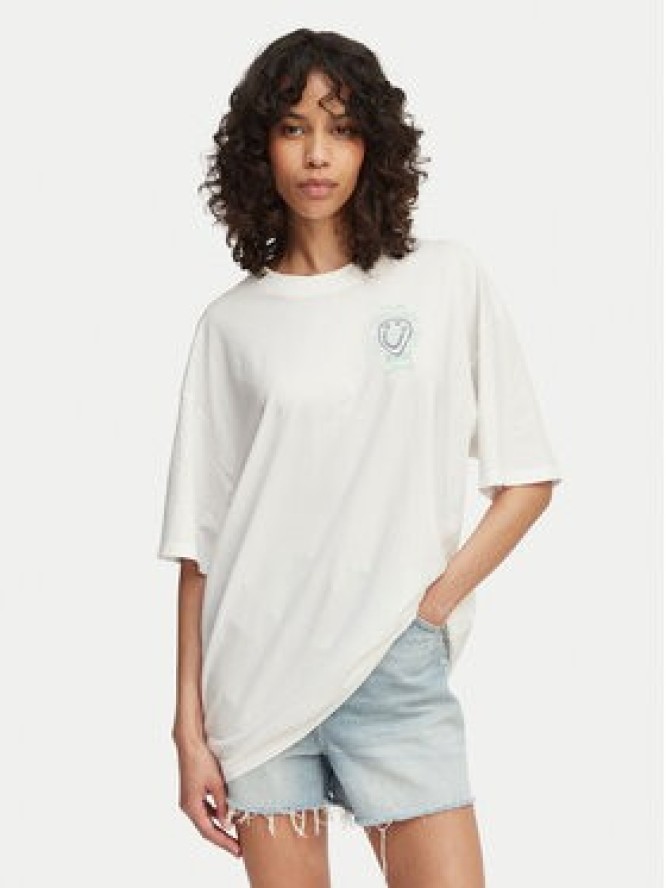 HUGO T-Shirt Tee 50560784 Biały Oversize