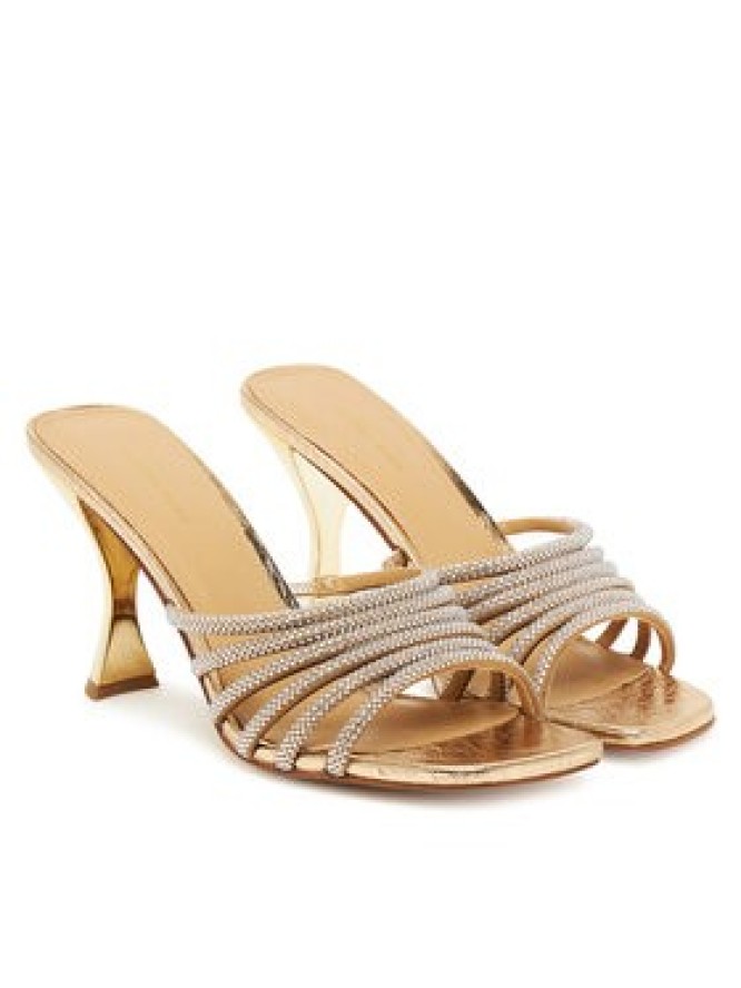 MICHAEL Michael Kors Klapki klapki 40T5HSHS4S Złoty