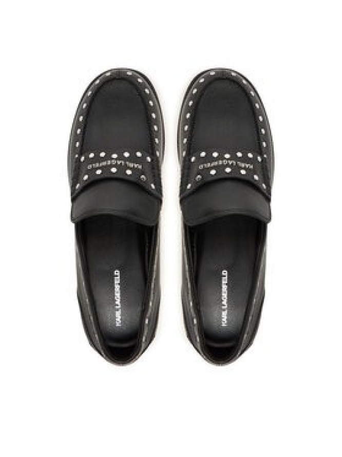 KARL LAGERFELD Mokasyny KL42125S Czarny