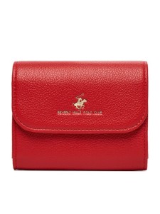 Beverly Hills Polo Club Portfel CWBEO-BHPC-W1-002-SS26 Czerwony