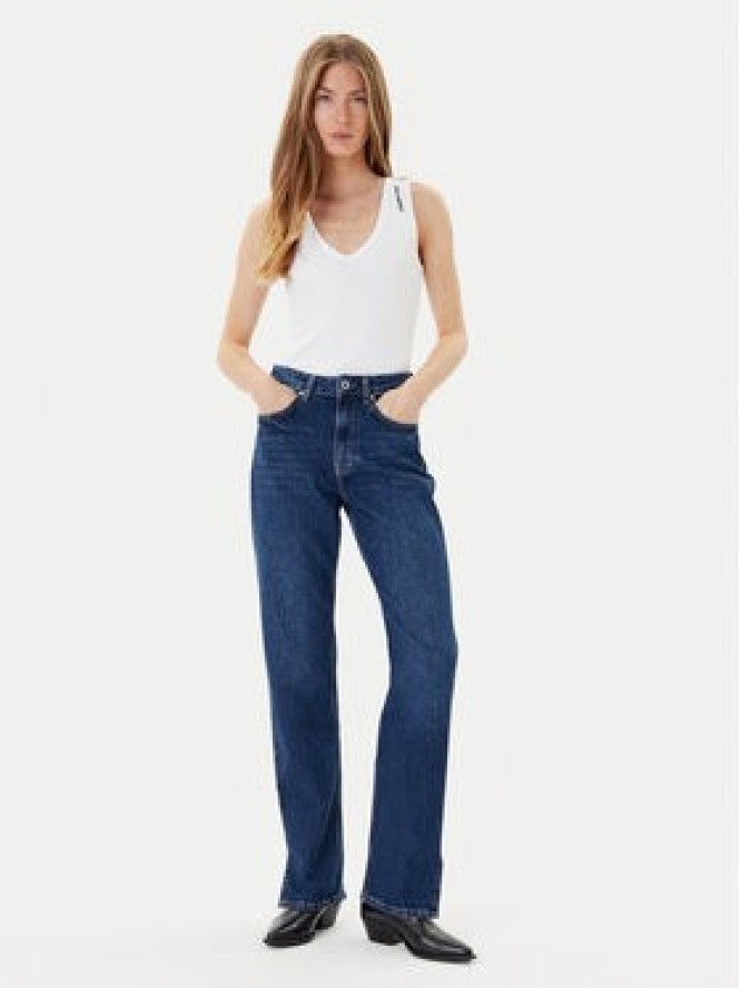 Karl Lagerfeld Jeans Jeansy A3W10061 Niebieski Straight Fit