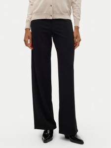 Vero Moda Spodnie materiałowe Berlin 10318454 Czarny Wide Leg