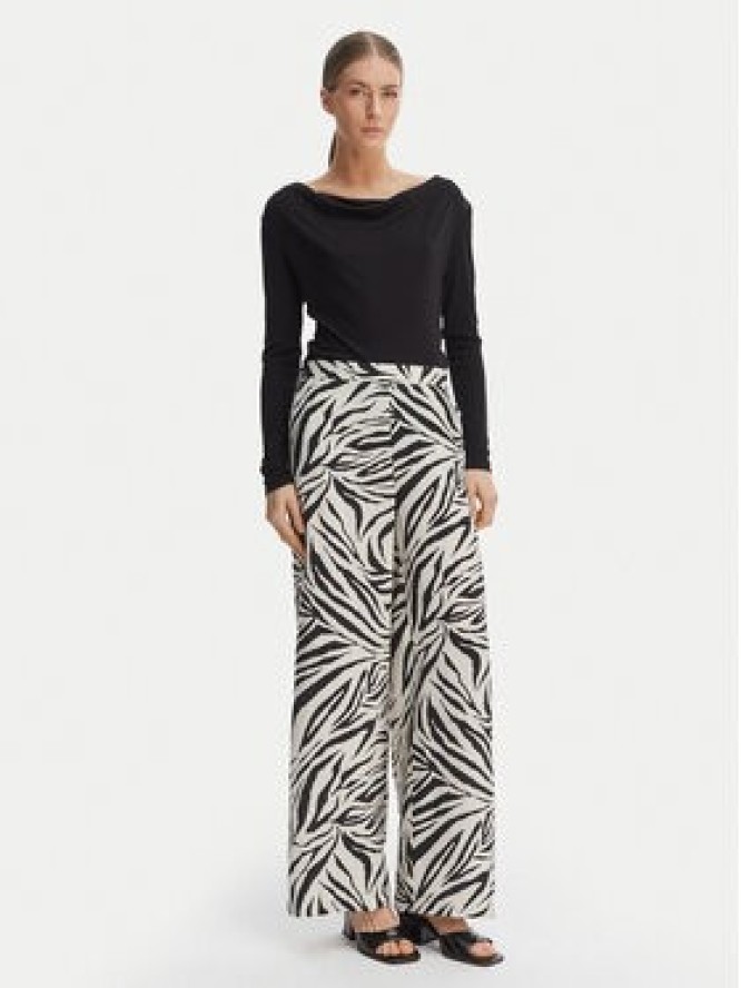 Vero Moda Spodnie materiałowe Josie 10303759 Beżowy Wide Leg