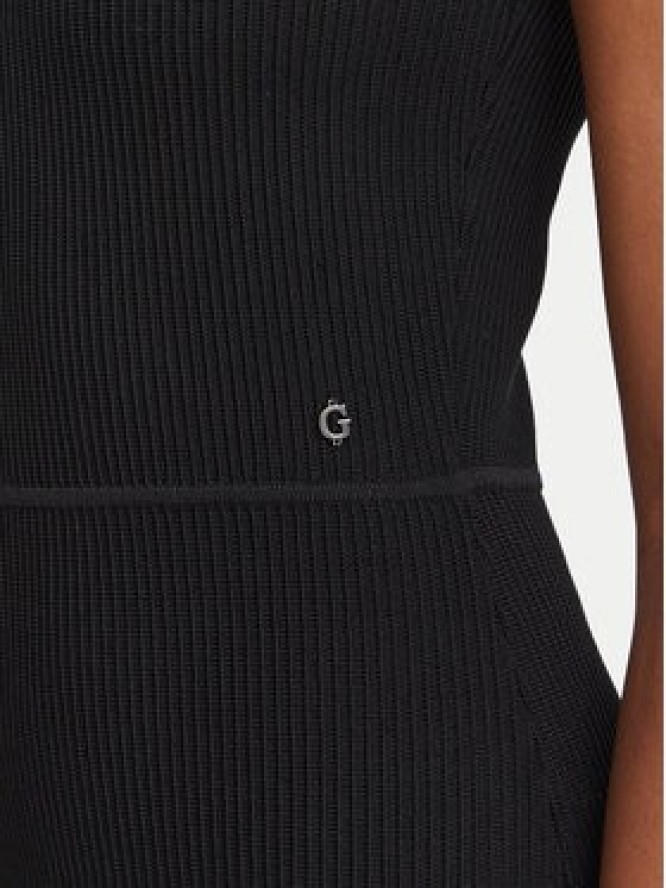 Guess Sukienka codzienna W6BK88 Z1920 Czarny Slim Fit