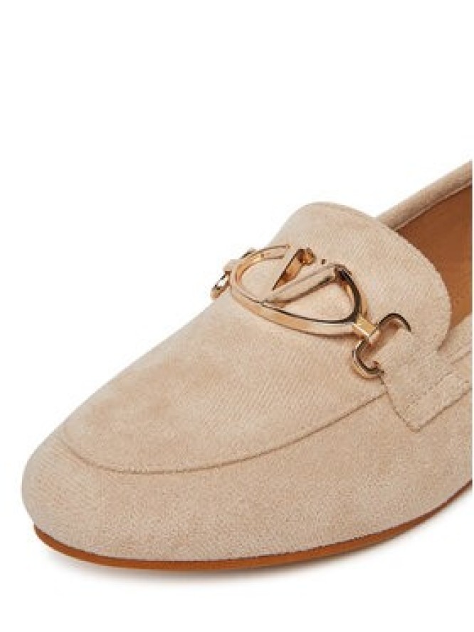 DeeZee Loafersy 200-1 Beżowy