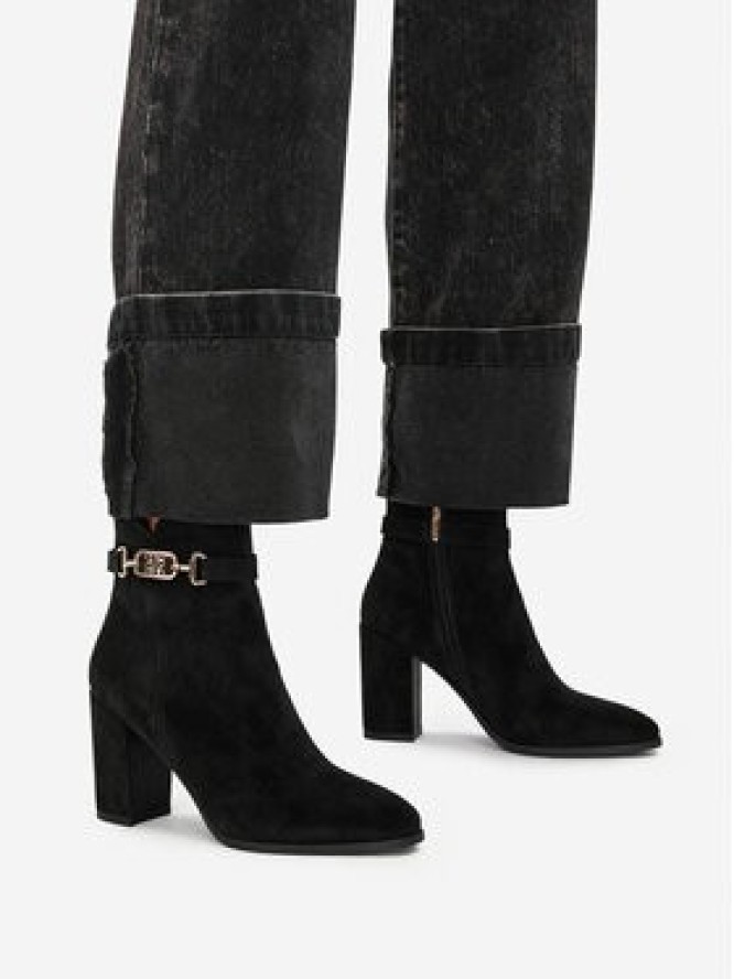 Nine West Botki CEO-ZAINA-01 Czarny