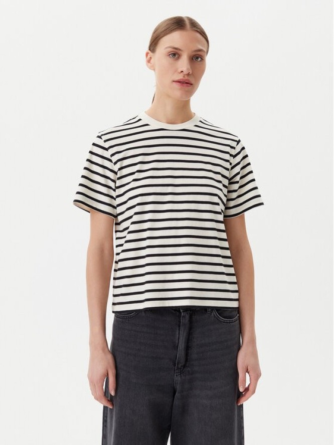 ONLY T-Shirt Livina 15272227 Beżowy Regular Fit