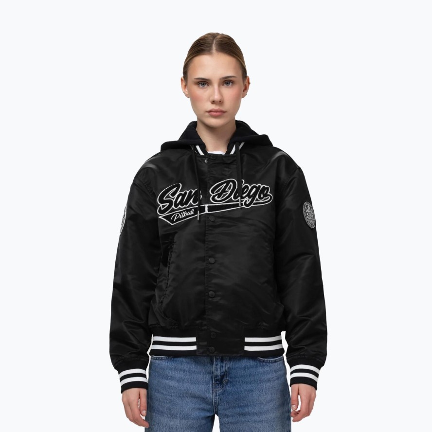 Kurtka damska Pitbull Angela San Diego Hooded Varsity