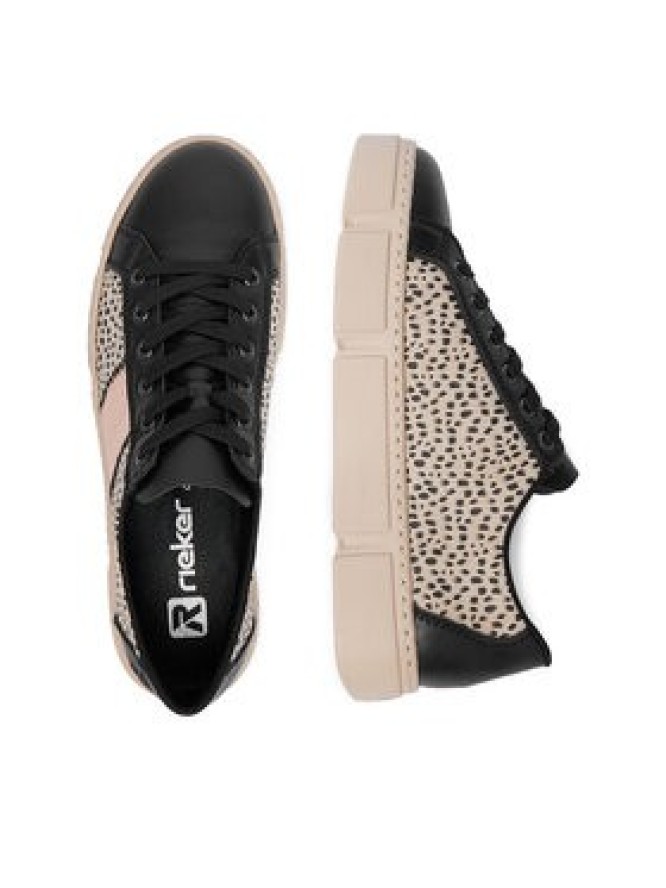 Rieker Sneakersy CEO-N5910-62 Czarny