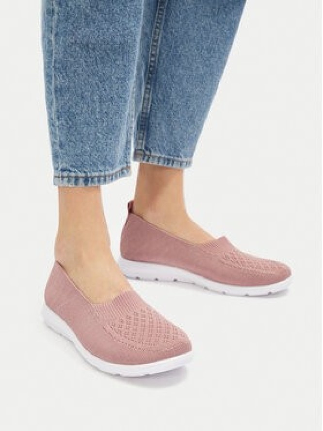 JENNY Półbuty H26092024 Różowy