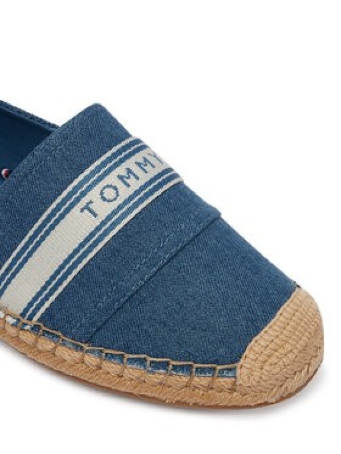 Tommy Hilfiger Espadryle Hilfiger Webbing Espadrille FW0FW09334 Niebieski