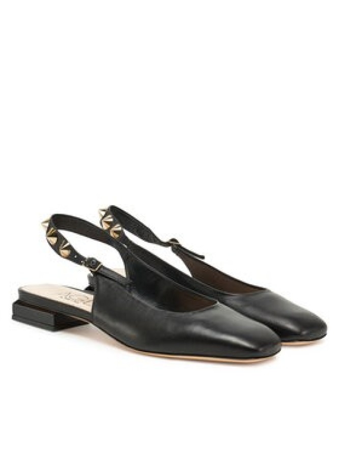 AGL Sandały Angie L Spike D557007PCSOFTY0000 Czarny