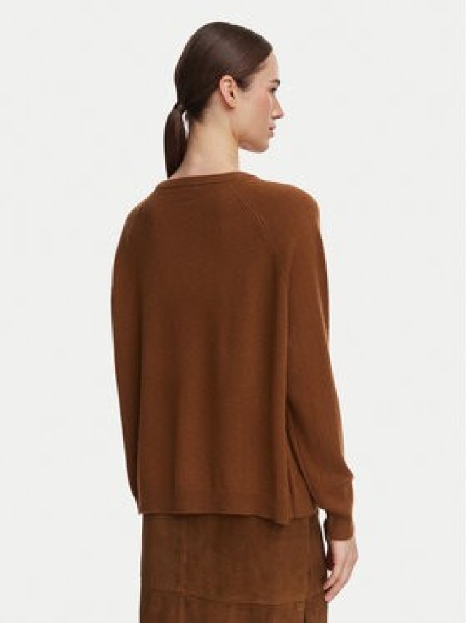 Marella Sweter Olmo1 2623366201 Brązowy Regular Fit