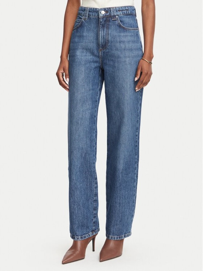 Marella Jeansy 2623186034 Niebieski Wide Leg
