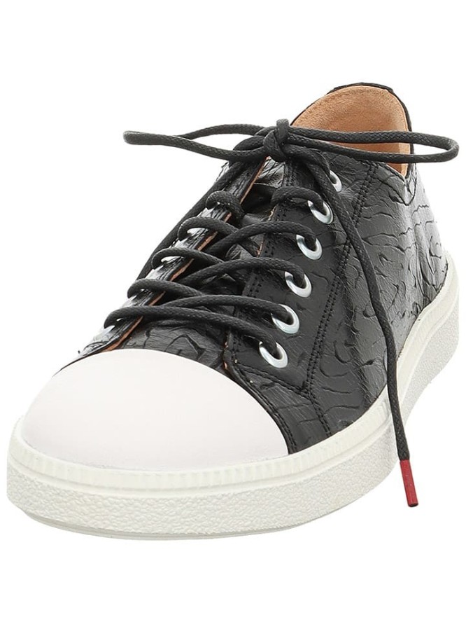 Think! Skórzane sneakersy w kolorze czarnym rozmiar: 36