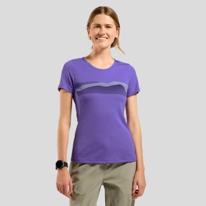 Koszulka damska Odlo F-DRY RIDGELINE T-shirt crew neck s/s
