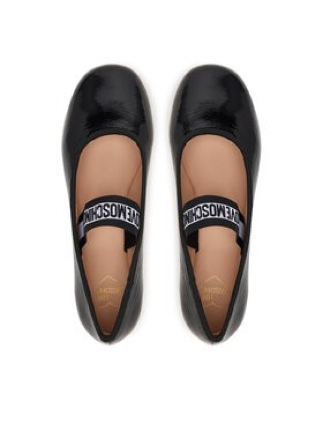LOVE MOSCHINO Baleriny JA11071G1NII000041 Czarny