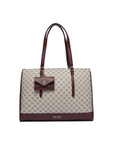 Nine West Torebka C-TANANA-KY253 Bordowy