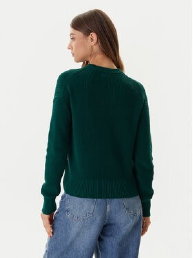 Guess Jeans Sweter W4BR08 Z3HM1 Zielony Regular Fit