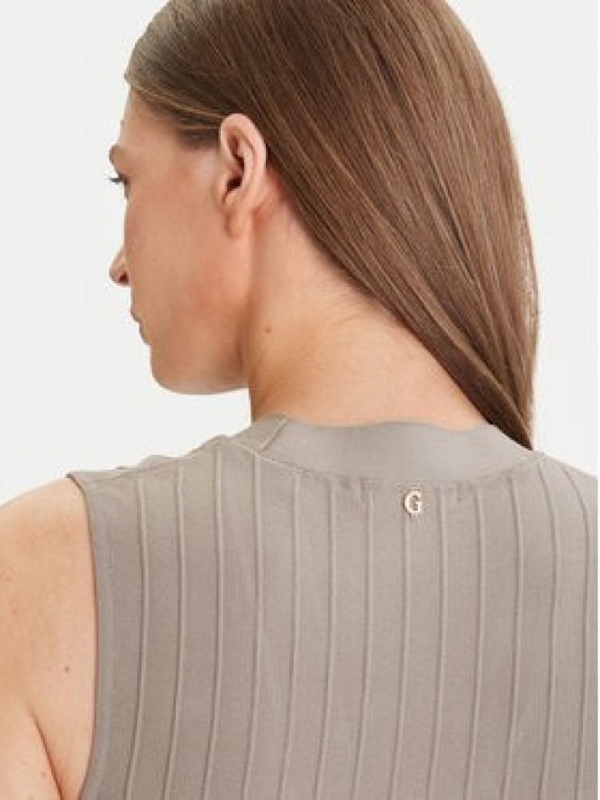 Guess Sukienka dzianinowa W6GK53 Z0658 Zielony Regular Fit