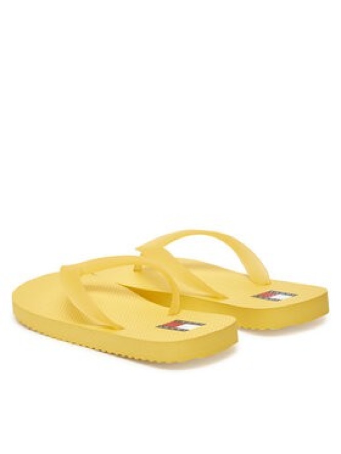 Tommy Jeans Japonki Tjw Logo Flip Flop EN0EN02447 Żółty