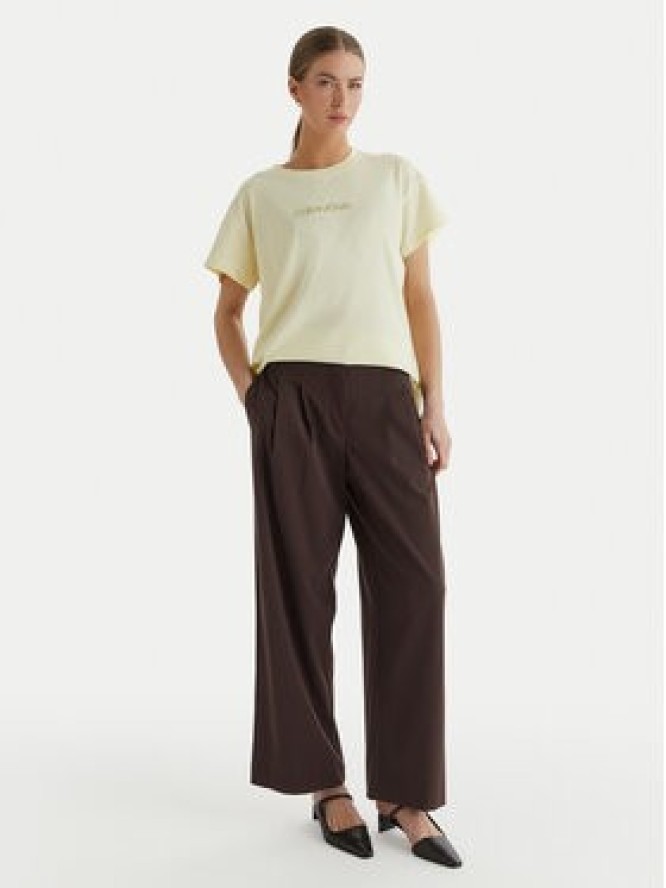 Calvin Klein Underwear T-Shirt LV00QS7593 Żółty Relaxed Fit