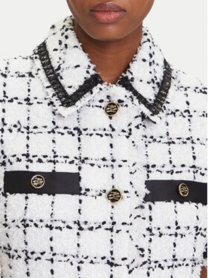 KARL LAGERFELD Sukienka dzianinowa A3W13031 Écru Regular Fit